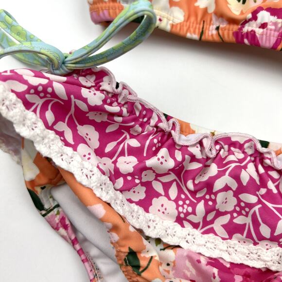 SweetHoney Two Piece Floral Swimsuit - Picture 2 of 9